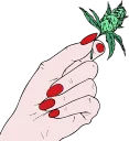 🍃 emoji WeWeed Channel Telegram sticker 11 of 23