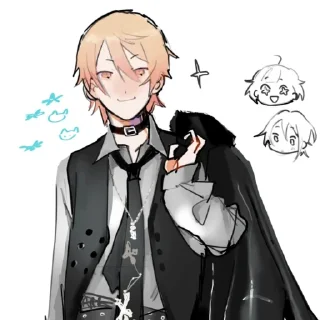 😎 emoji 𐑺 𝑹𝒖𝒊𝑲𝒂𝒔𝒂 ｡ ✩ @pearl_s0 Telegram sticker 5 of 120