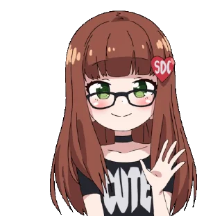 ✋ emoji Anime Telegram sticker 19 of 50