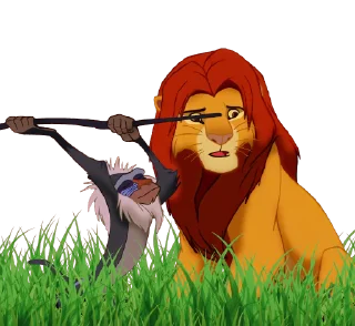 😡 emoji The Lion King 📽 by @CrazySnep Telegram sticker 19 of 21