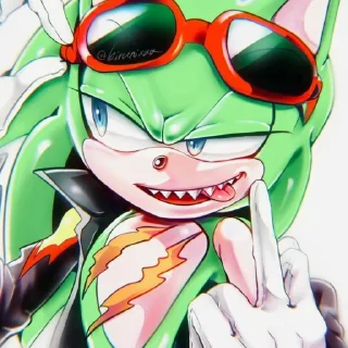 🖕 emoji Scrounge the hedgehog by (@sonic_the_hednehog) Telegram sticker 24 of 55