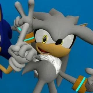 ✌️ emoji Silver the hedgehog by @sonic_the_hednehog Telegram sticker 24 of 77
