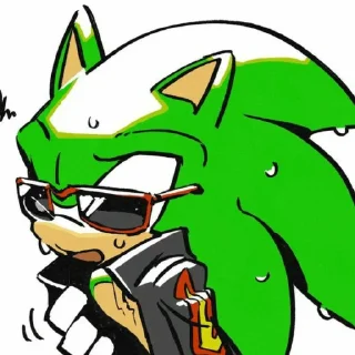 🥵 emoji Scrounge the hedgehog by (@sonic_the_hednehog) Telegram sticker 6 of 55