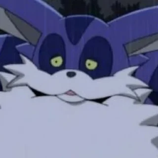 😞 emoji Big the cat by @sonic_the_hednehog Telegram sticker 11 of 40