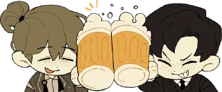 🍻 emoji LoR by @/qroken (twitter) @opiumin Telegram sticker 12 of 13