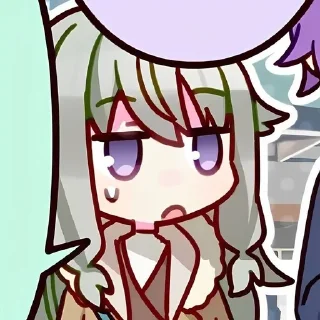 😰 emoji ♡🎮Nene @wqkjx Telegram sticker 11 of 120