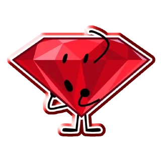 😯 emoji Фаворитка Руби Telegram sticker 13 of 67