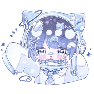 Sticker from Космический котик @Nyasticks