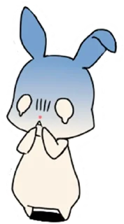 Sticker from Милый кролик @nyasticks