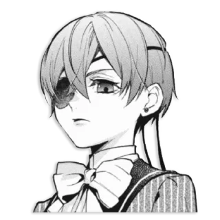 🔮 emoji Black Butler Telegram sticker 11 of 43