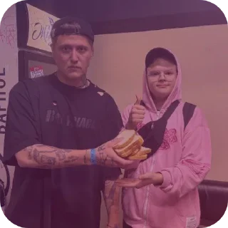 🎢 emoji Розовеньки собак Telegram sticker 22 of 42