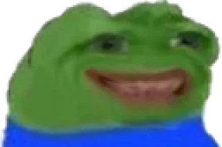 😁 emoji Vtubers and Pepeg and Blackbeard Telegram sticker 18 of 78