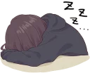 😴 emoji Menhera-chan 2 ENG :: @line_stickers Telegram sticker 23 of 112