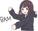 ✊ emoji Menhera-chan 2 ENG :: @line_stickers Telegram sticker 11 of 112