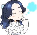 😴 emoji TWICE "Candy Pop" :: @line_stickers Telegram sticker 21 of 40