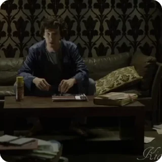 Sticker from Sherlock Holmes