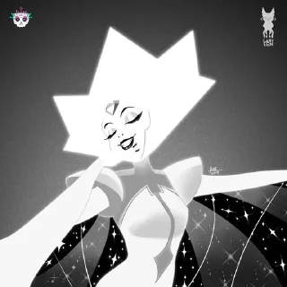 🤍 emoji White Diamond Telegram sticker 17 of 19