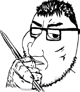 😇 emoji Да))) Жаль они не знают) Telegram sticker 11 of 23