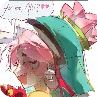 🌸 ♡Ⲁⳑⳑⲓ Ⲭ Ⲱⲓⳑⳑⲓⲟⲱ♡ ⲃⲩ @ZolotoiKrokodil, Telegram sticker 7 of 46