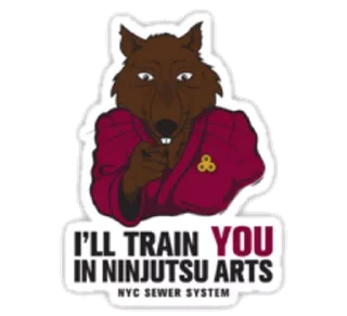 🐺 emoji @TVstickers Ninja Turtles Telegram sticker 20 of 22