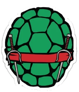 😡 emoji @TVstickers Ninja Turtles Telegram sticker 8 of 22