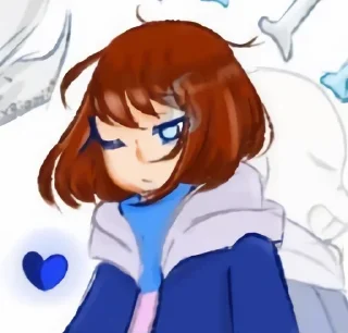 😥 emoji SwapShift Frisk @KillerSwapShiftFrisk Telegram sticker 6 of 109