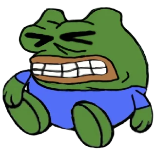 😣 emoji лягушка Telegram sticker 6 of 89