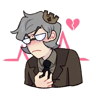 💔 emoji Fool card game Telegram sticker 5 of 18