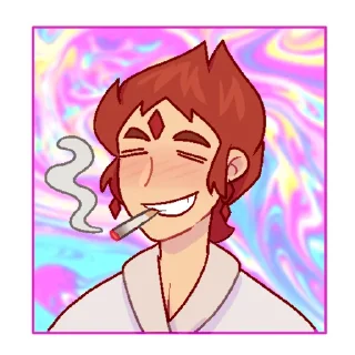 Sticker from Fool card game