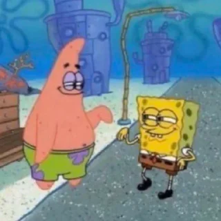 😉 emoji SpongeBob Telegram sticker 20 of 115