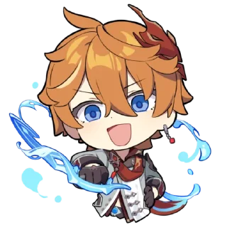 😄 emoji Childe is love, Childe is life Telegram sticker 10 of 40