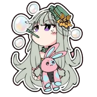 🍭 emoji (´∧ω∧｀*) милахи Telegram sticker 5 of 29