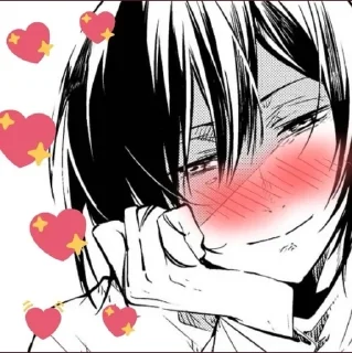 🖤 emoji писатели и сердечки Telegram sticker 9 of 38