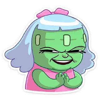 😈 emoji Эля (@TgSticker) Telegram sticker 10 of 48
