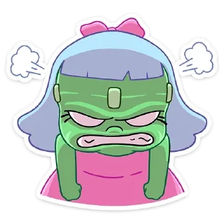 😡 emoji Эля (@TgSticker) Telegram sticker 14 of 48