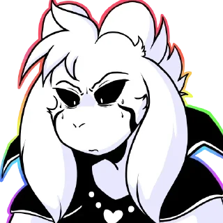 😰 emoji Азриель Дримурр Telegram sticker 9 of 120