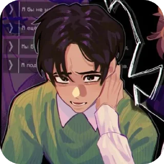 😓 emoji Лололошка 1.0 @CustodX Telegram sticker 21 of 120