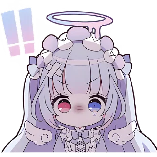 😠 emoji Плакса-ангел @Nyasticks Telegram sticker 14 of 41