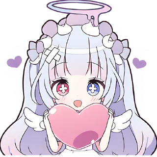 🫶 emoji Плакса-ангел @Nyasticks Telegram sticker 10 of 41