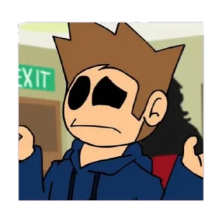 🤨 emoji Тома😃 Telegram sticker 12 of 39
