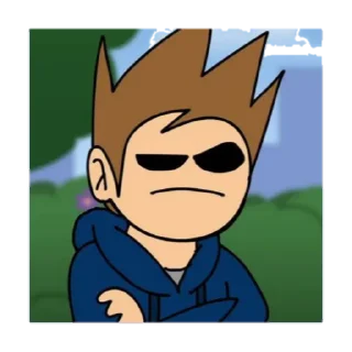 🤨 emoji Тома😃 Telegram sticker 17 of 39