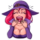 Sticker from Morgana the Witch