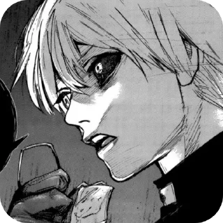 👍 emoji kaneki ken @fuspaw Telegram sticker 9 of 53