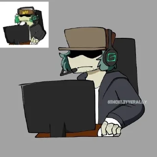 🌟 emoji Курильщик нах. Telegram sticker 2 of 39