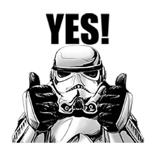 👍 emoji @Earth928B <- Star Wars Telegram sticker 13 of 40