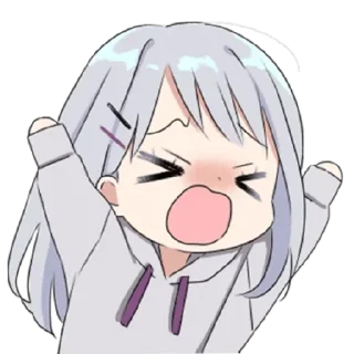😧 emoji Мяфка Тян Telegram sticker 17 of 38