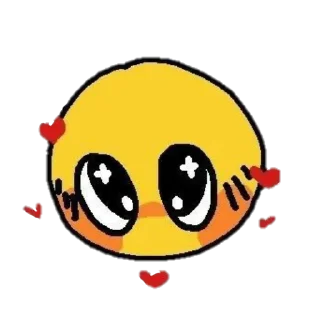 🥺 emoji cute cursed emoji. Telegram sticker 5 of 91