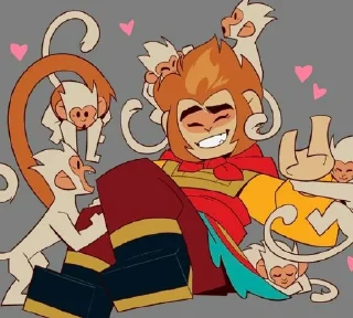 🐒 emoji Манки кинг!! Telegram sticker 15 of 37