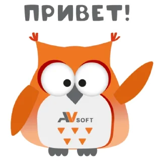 👋 emoji AV Soft Telegram sticker 11 of 40