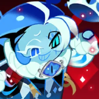 🤡 emoji Shadow Milk Cookie • @run_cookie_run Telegram sticker 11 of 108